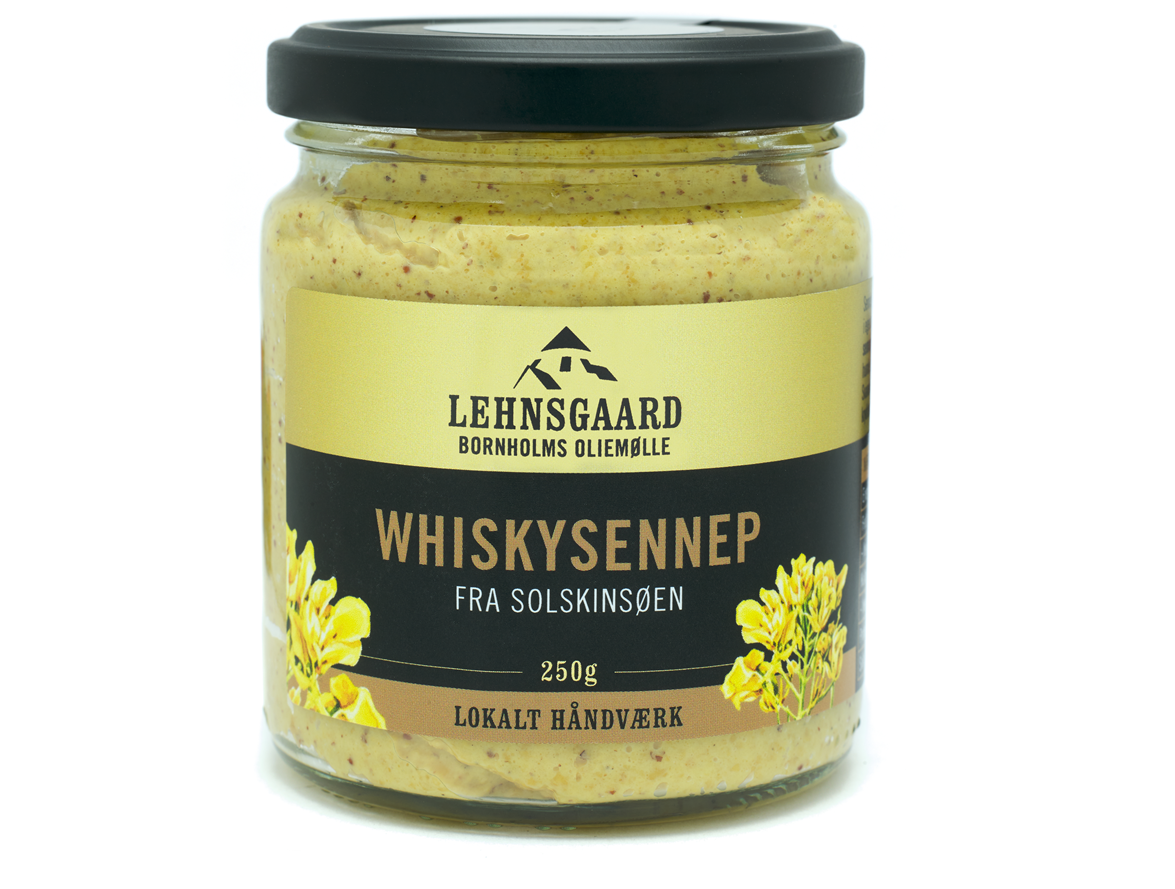 Whiskey Sennep 250g