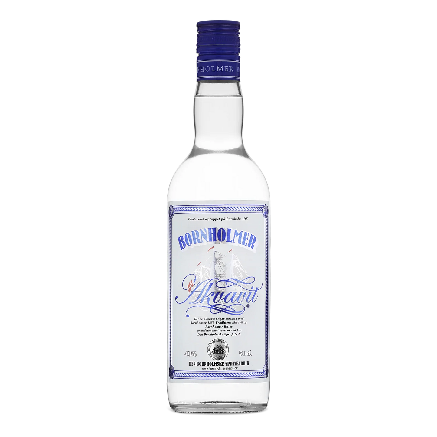 2 fl. bornholmsk spiritus