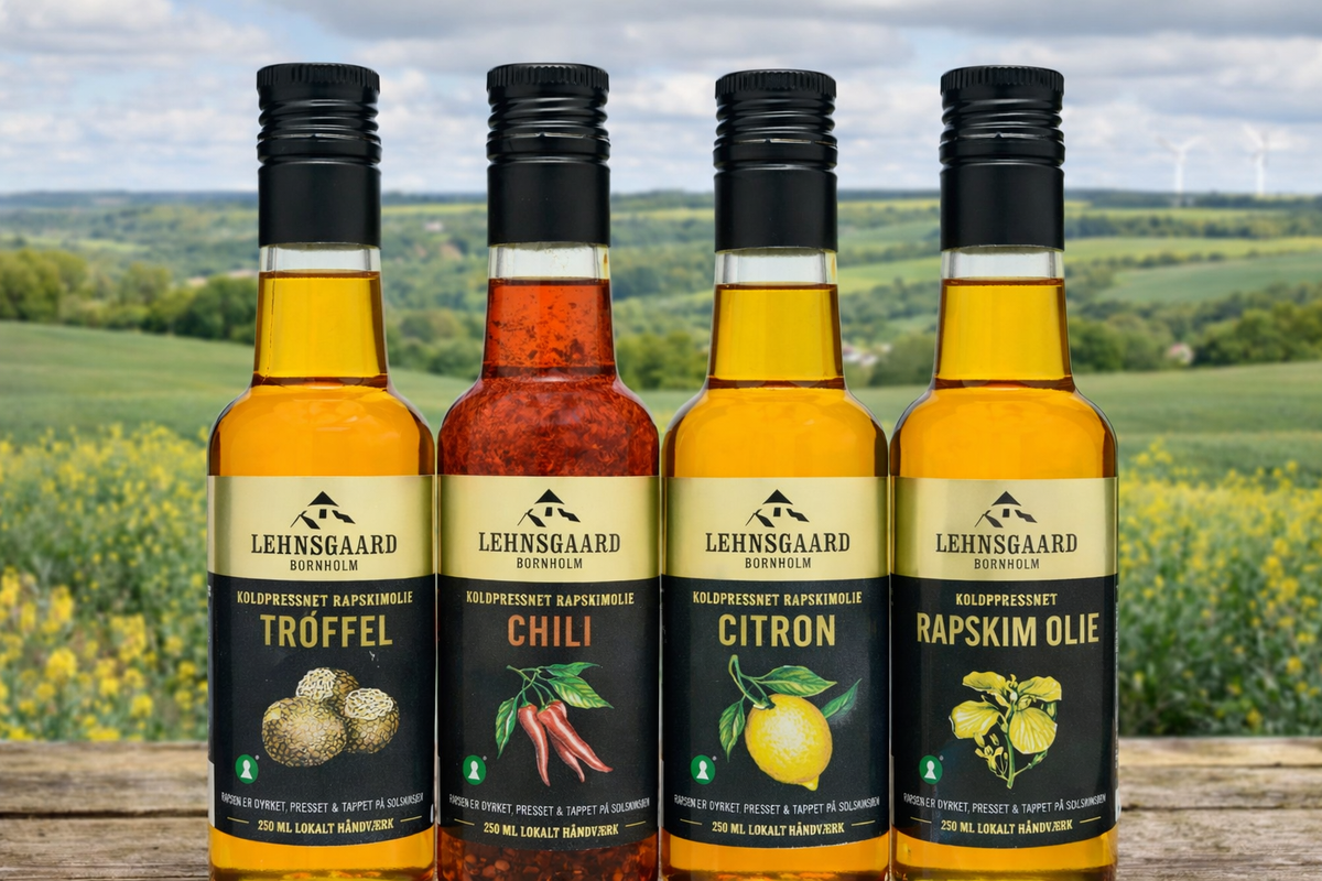 3 stk. olie fra Lehnsgaard 3x250ml