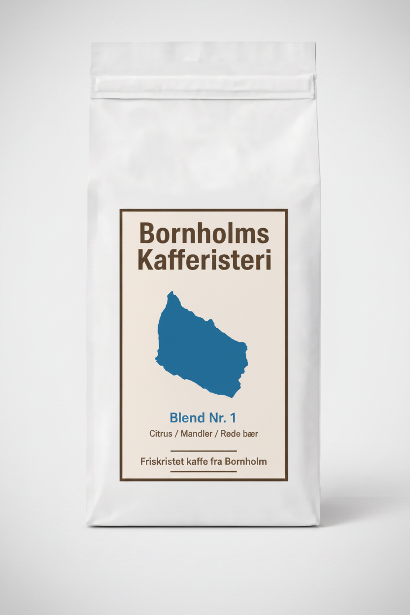 Blend no. 1 fra Bornholms Kafferisteri, 500g