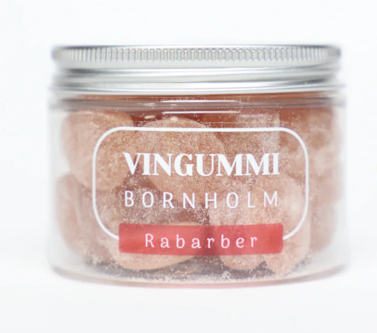Vingummi, Rabarber 125g