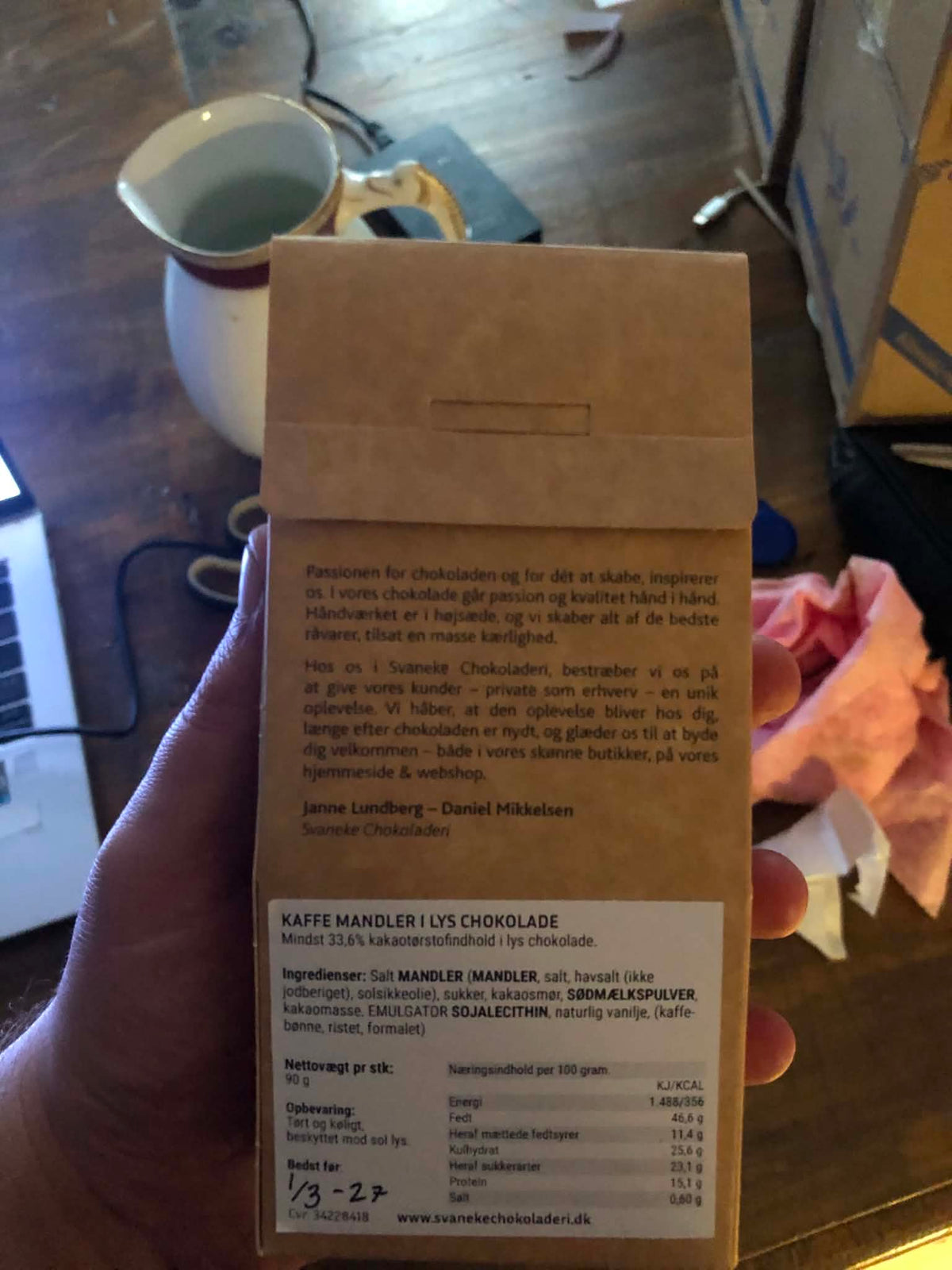 Kaffe m/mandel 90g
