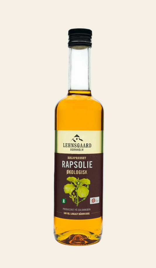 Koldpresset Rapsolie, 500ml
