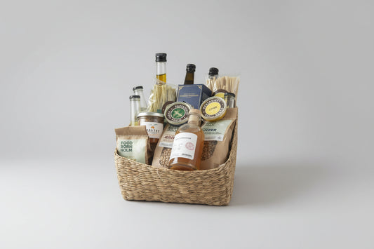 Vegetarkurv m/drikkevarer