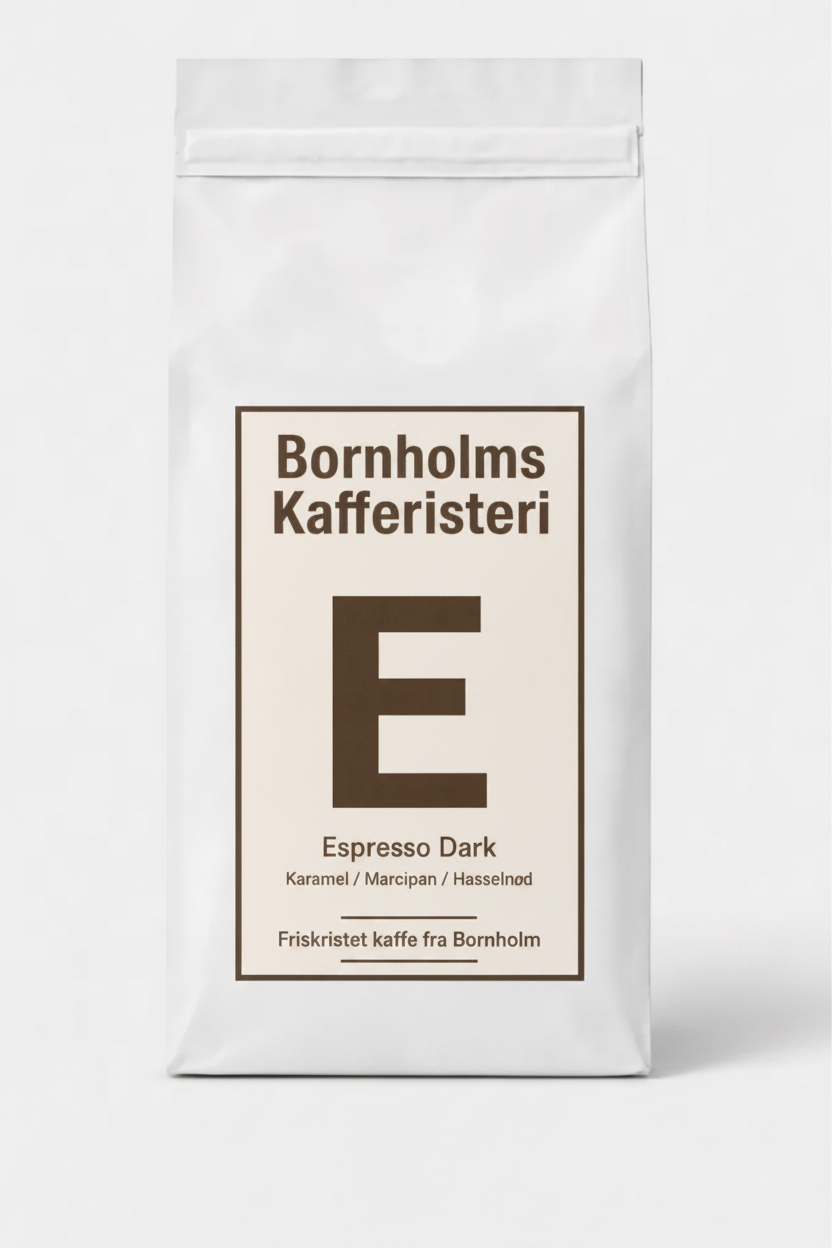 Espresso Dark fra Bornholms Kafferisteri, 500g