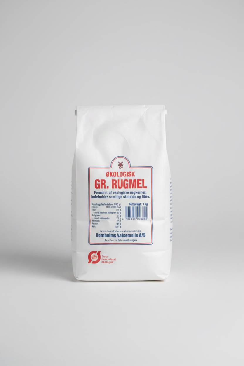 Rugmel ØKO fra Valsemølle 1kg