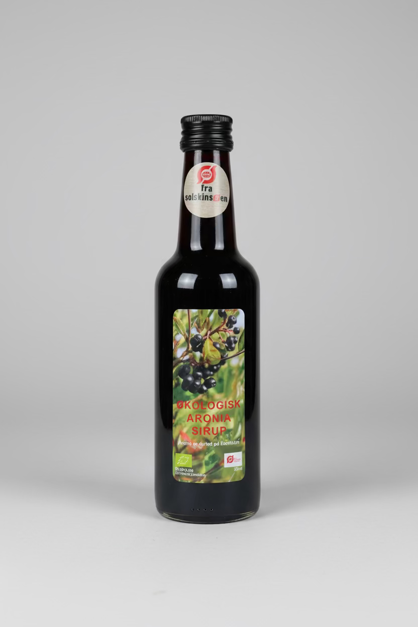 Økologisk Aroniasirup 200ml