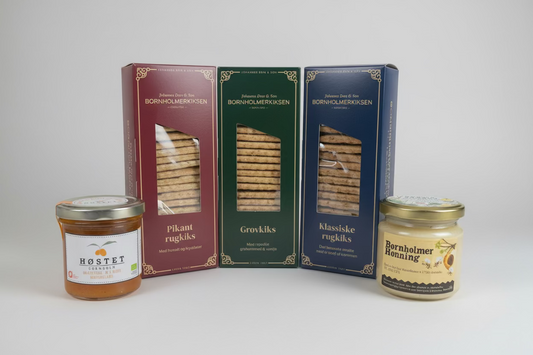 3 x Bornholmerkiks m/2 x havtornmarmelade eller honning