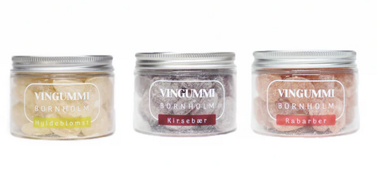 3-pakke fra Vingummi Bornholm 3x125g
