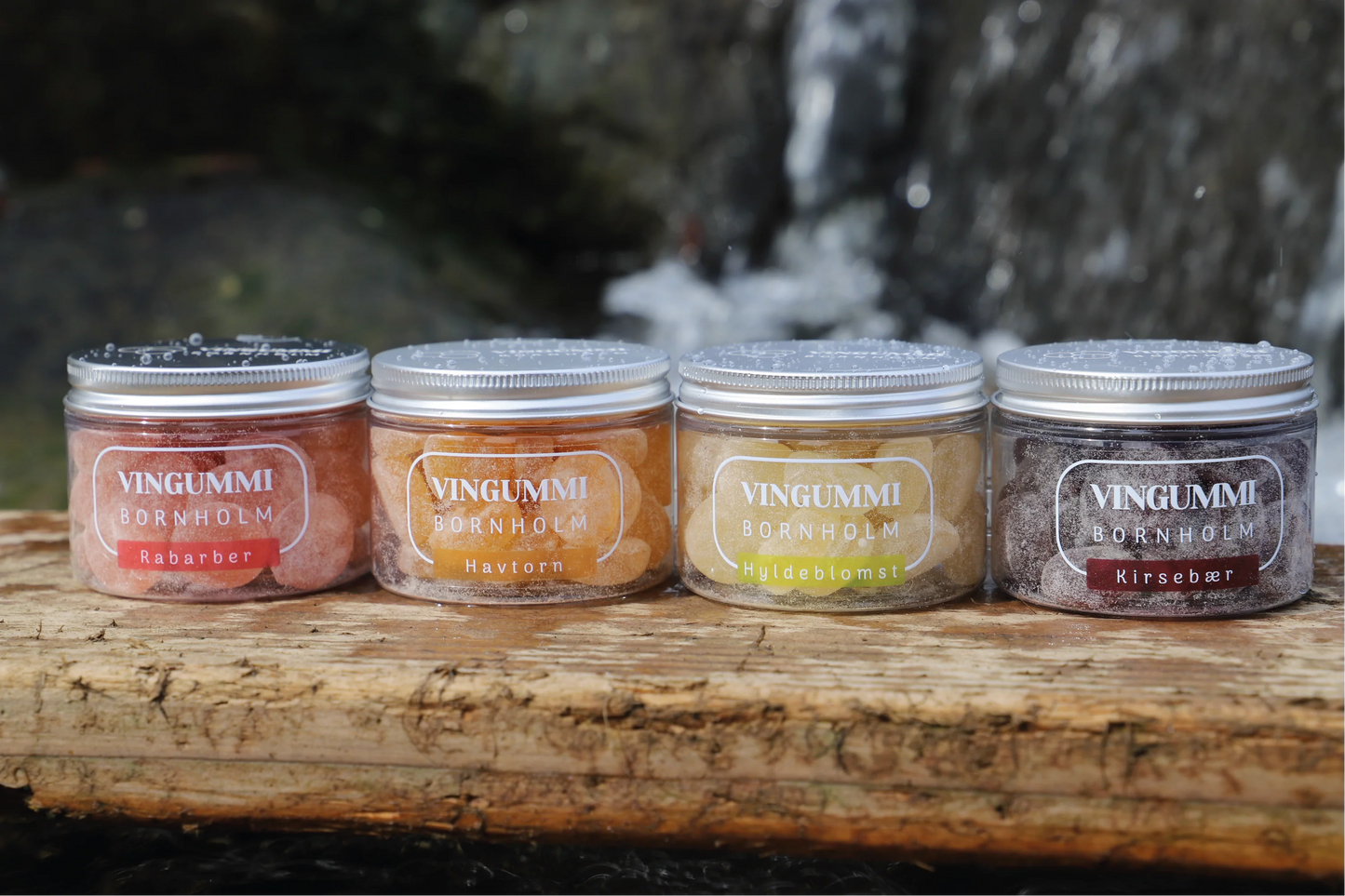 3-pakke fra Vingummi Bornholm 3x125g