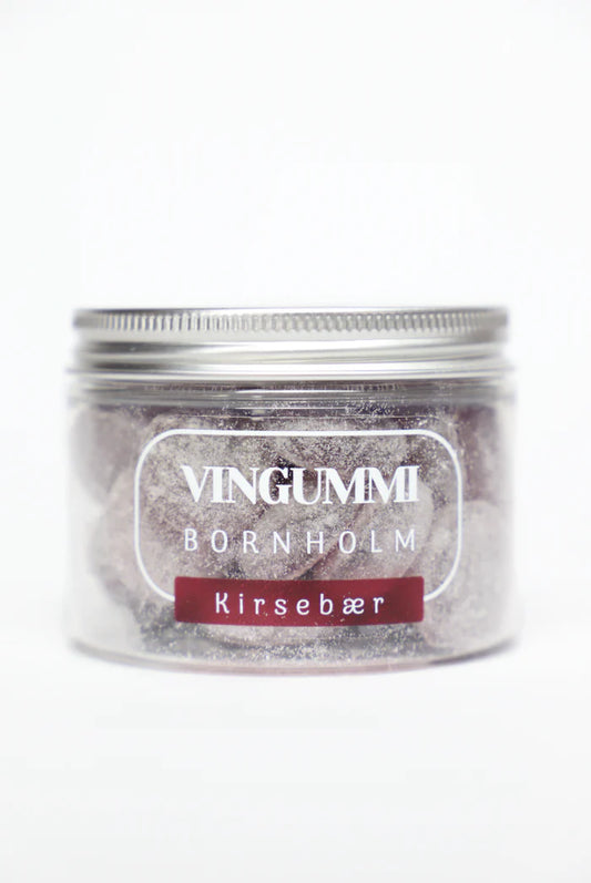 Vingummi, Rabarber 125g, Vingummi Bornholm