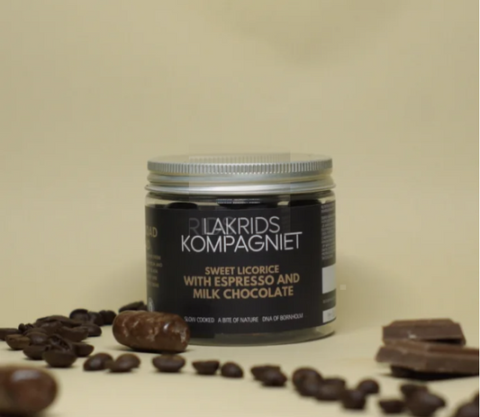 Lakrids m/espresso og chokolade 120g