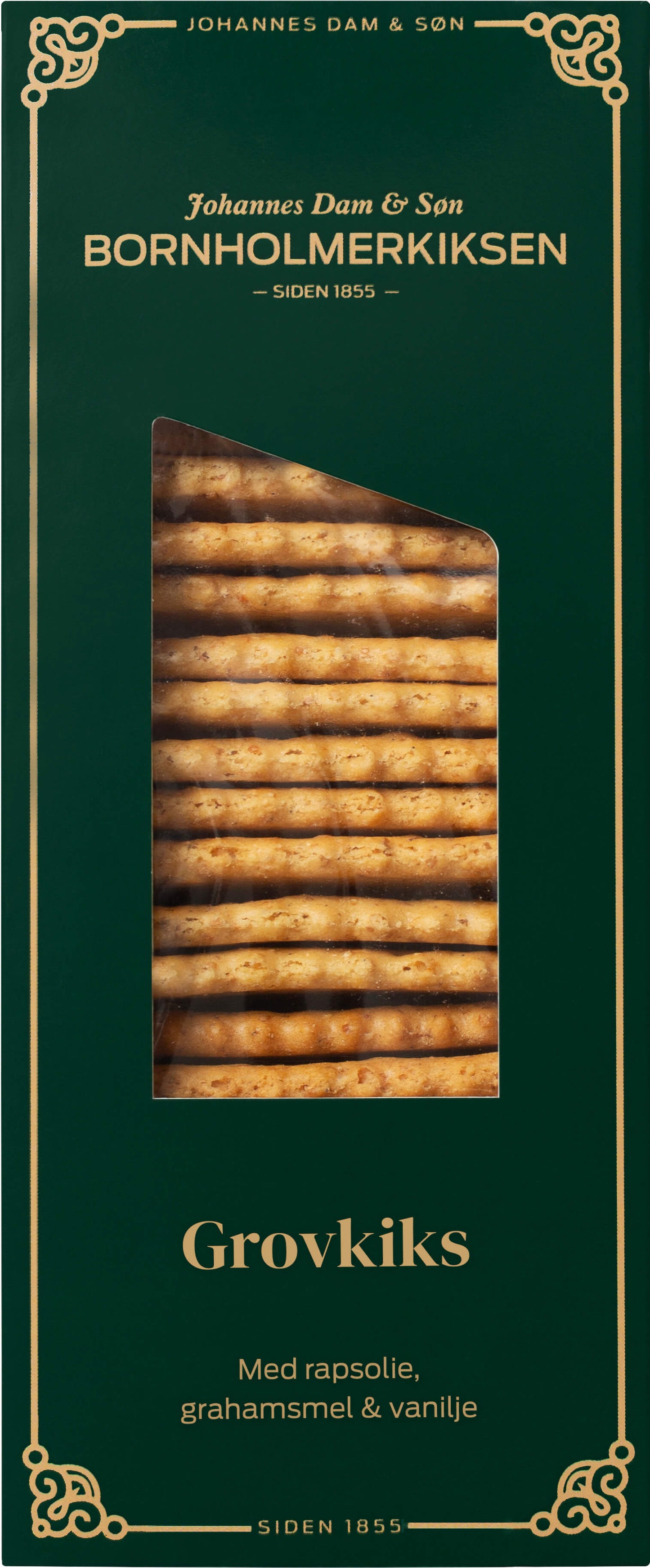 3 x Bornholmerkiks 175g fra Johannes Dam & Søn