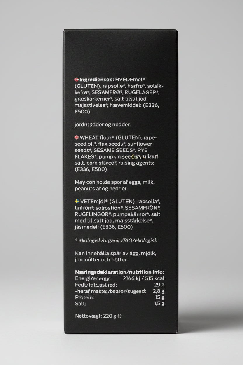 ØKO Bornholmerbidder, 220g, Sort