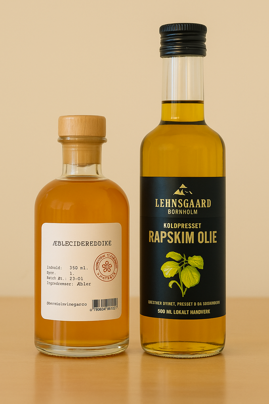 Olie-Eddikesæt, 250ml + 250ml