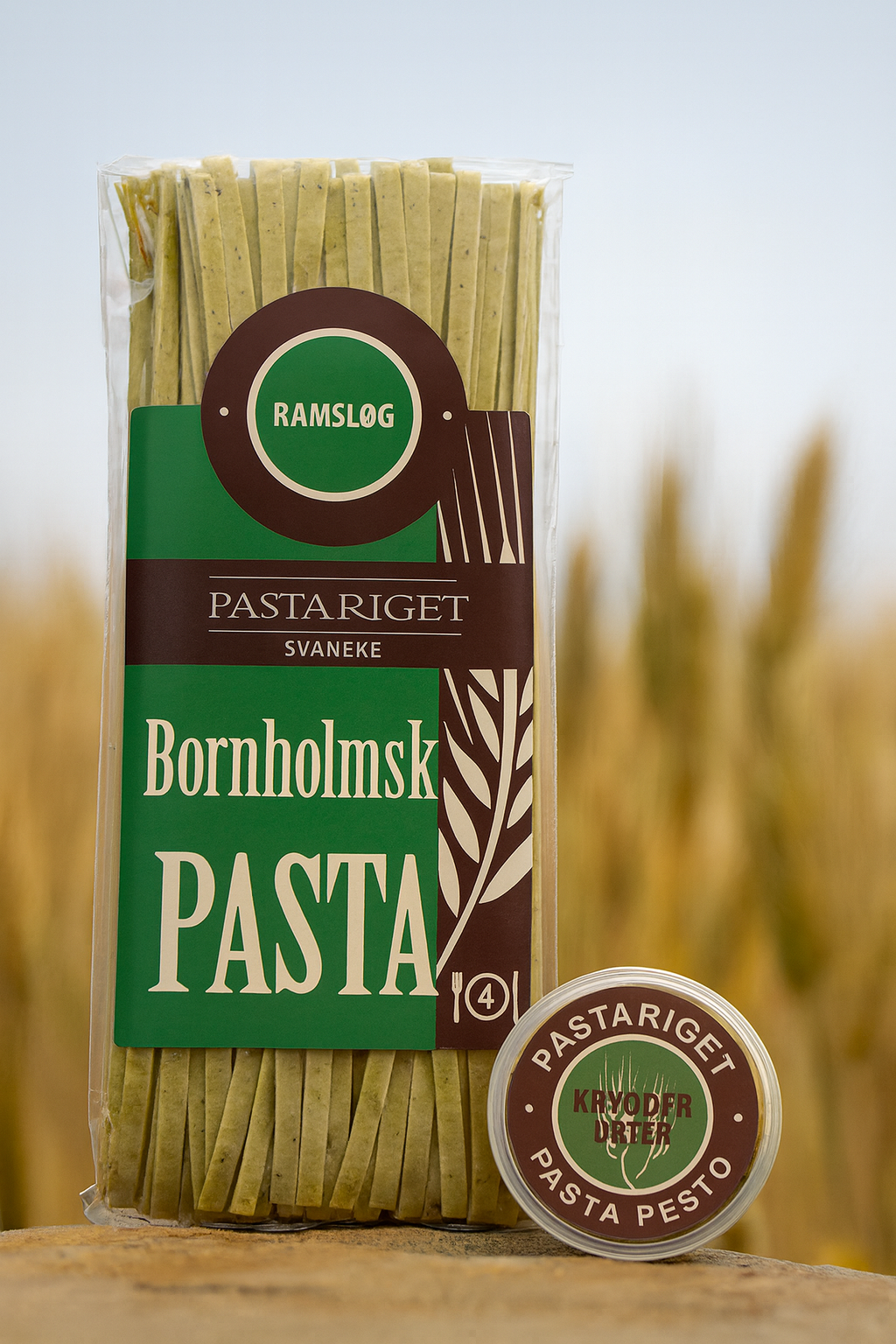 Pasta m/pesto 230g+35g