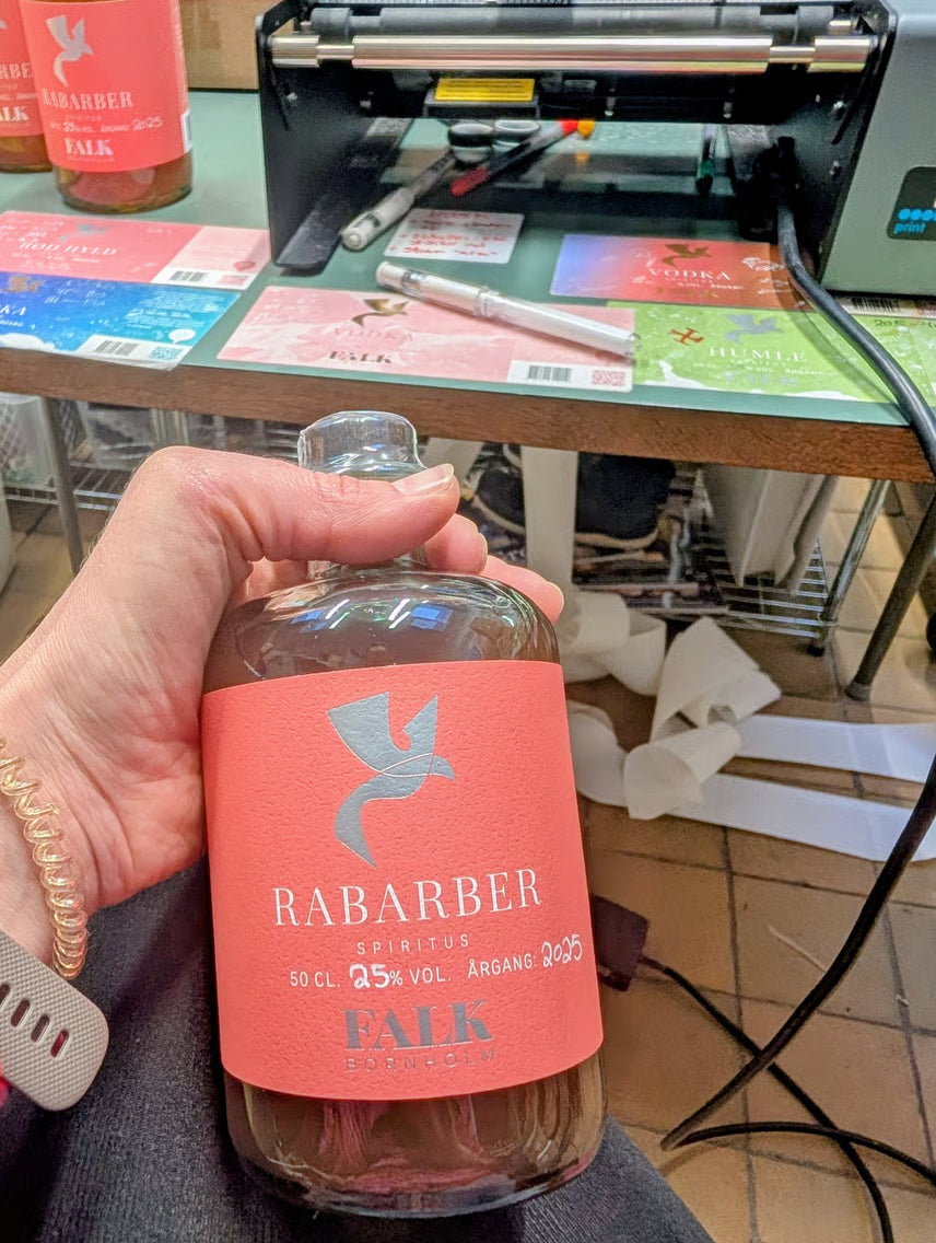 Chokoladeæske m/likør eller snaps, 200g + 50cl