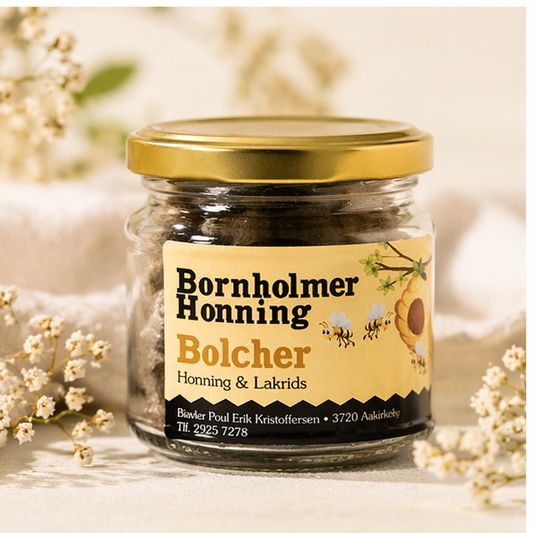 Honningbolcher m/lakrids 100g